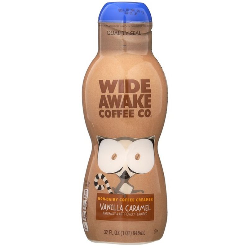 Wide Awake Coffee Co Coffee Creamer, NonDairy, Vanilla