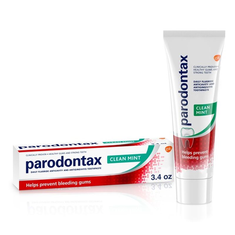 Parodontax Gingivitis Treatment Toothpaste Clean Mint, Gingivitis ...