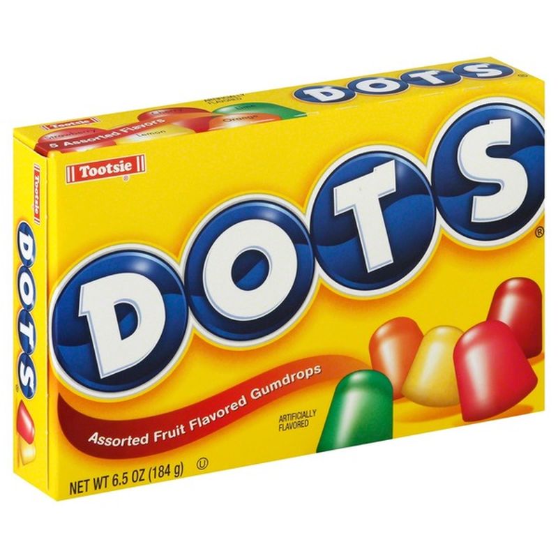 Dots Gumdrops, Assorted Fruit (6.5 oz) from H-E-B - Instacart