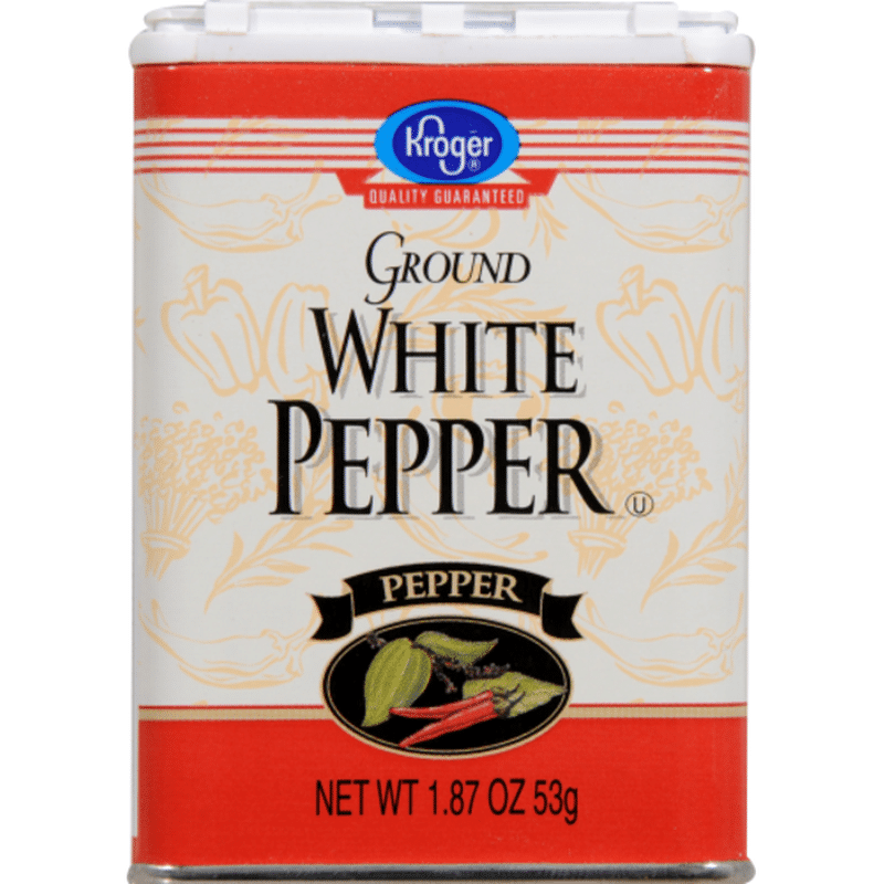 Kroger White Pepper Ground (1.87 oz) Instacart