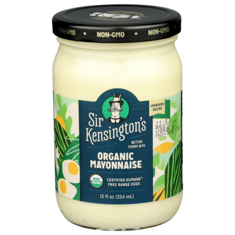 Sir Kensington's Mayonnaise, Organic (12 Oz) - Instacart