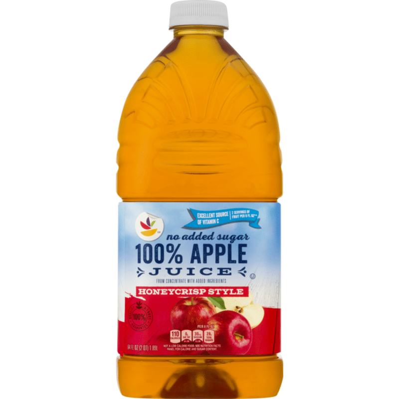 Sb No Sugar Added 100 Apple Juice Honeycrisp Style 64 Fl Oz Instacart