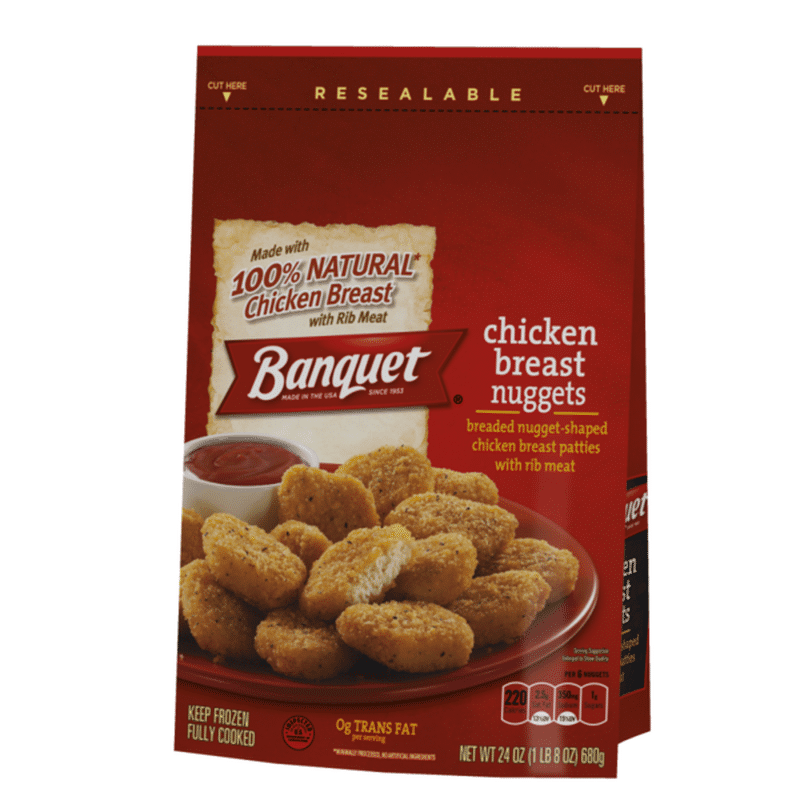 Banquet Fun Chicken Nuggets (24 oz) from Kroger - Instacart