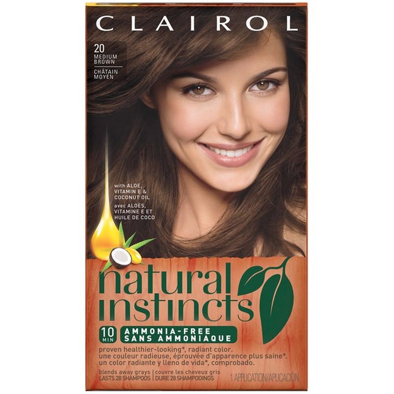 Natural Instincts Non-Permanent Color, Hazelnut Medium Brown 5 (each ...