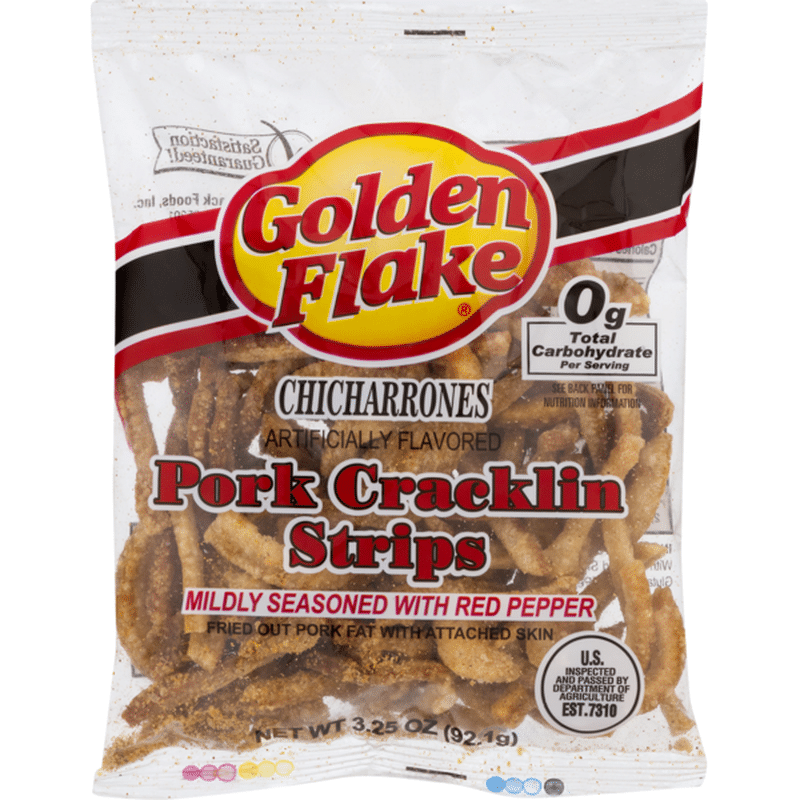 Golden Flake GoldenFlakePorkCracklinStrips (3.5 oz) Instacart