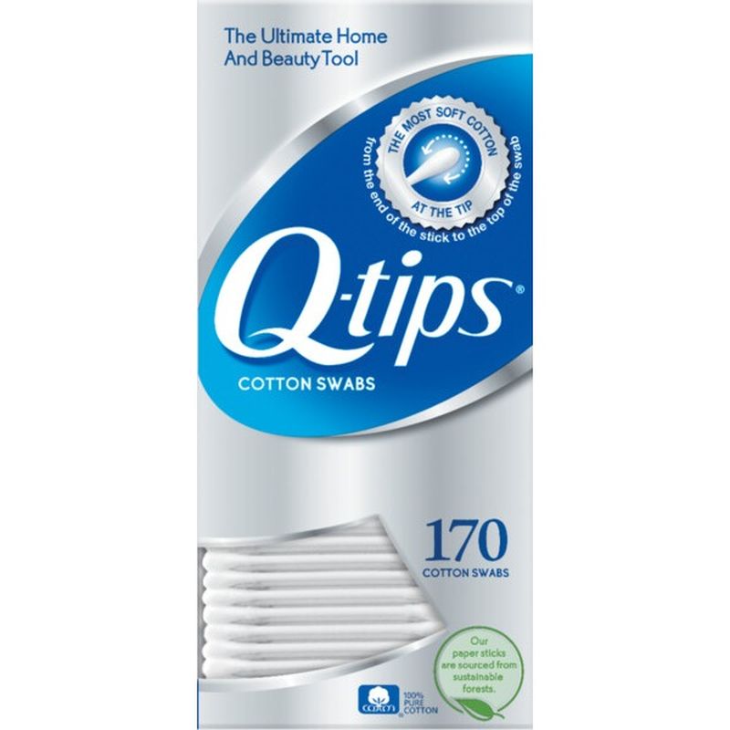 QTips Cotton Swabs (170 ct) Instacart