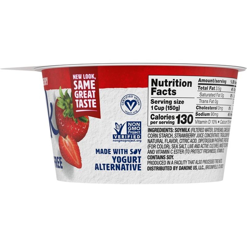 Silk Strawberry DairyFree Yogurt Alternative (5.3 oz) from Safeway