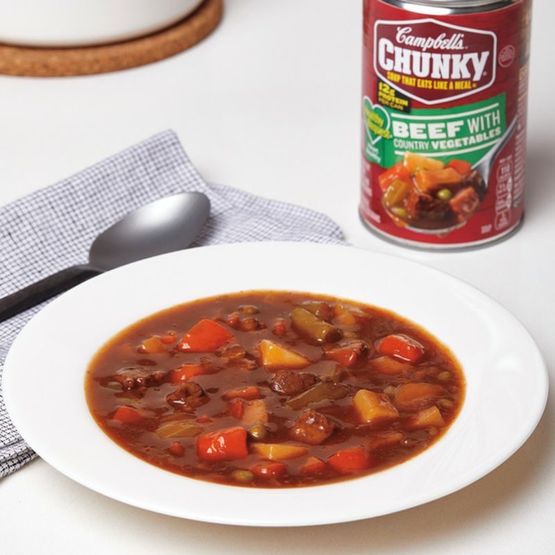 Campbell's® Chunky® Beef with Country Vegetables Soup (18.8 oz