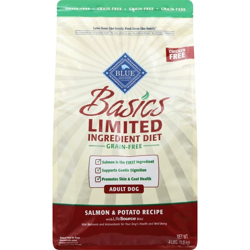 blue basics limited ingredient salmon and potato