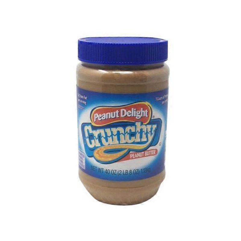 Peanut Delight Crunchy Peanut Butter (40 oz) Instacart