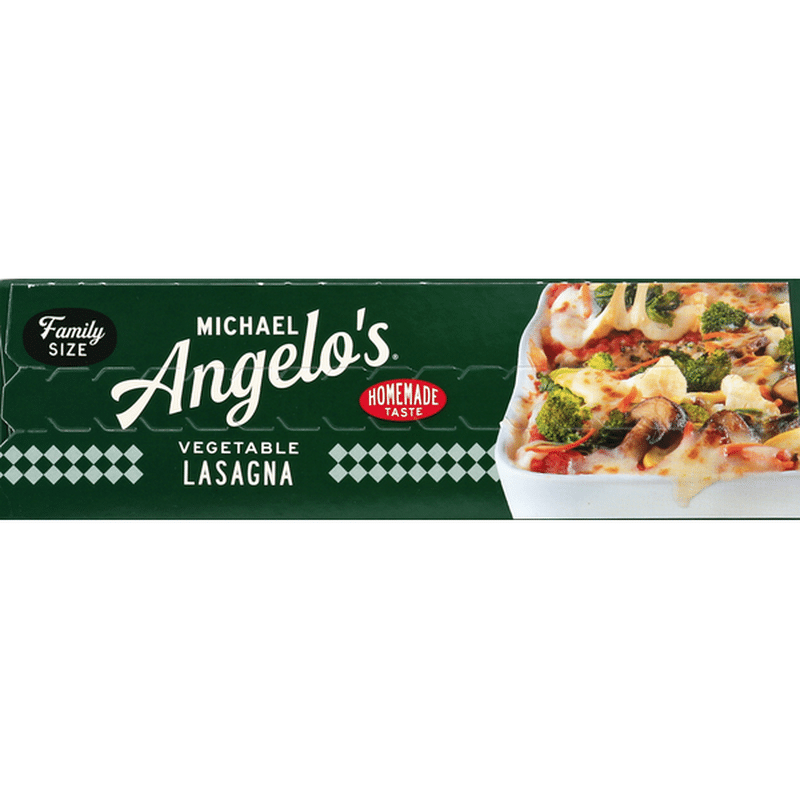 Michael Angelo's Lasagna, Vegetable, Family Size (30 oz) from Giant