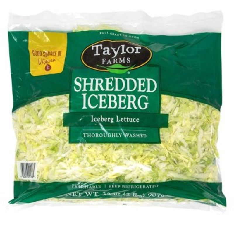 Taylor Farms Shredded Iceberg Lettuce (2 lb bag) from Sam's Club