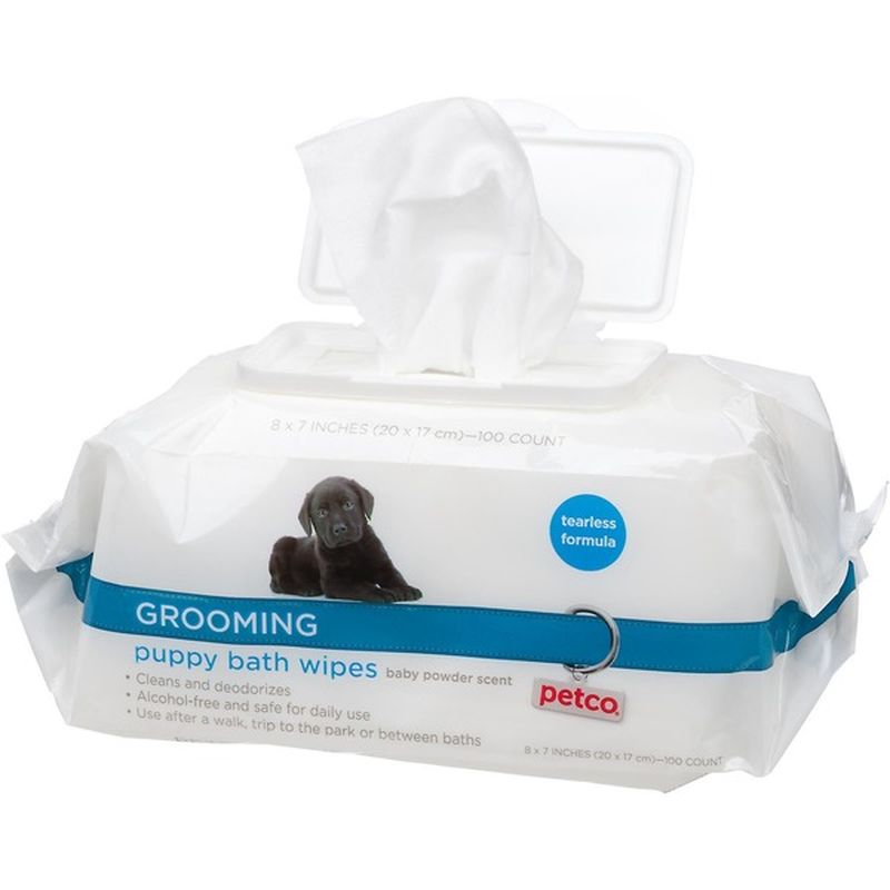 Petco Grooming Puppy Bath Wipes (100 ct) Delivery or Pickup Near Me
