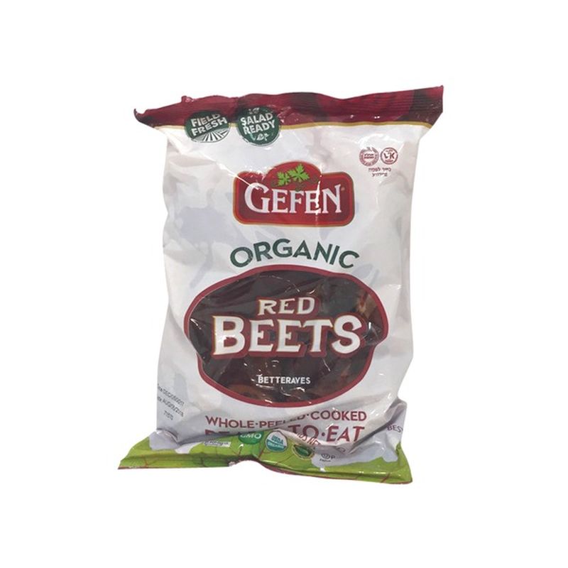 Gefen Organic ReadyToEat Red Beets (17.6 oz) Instacart