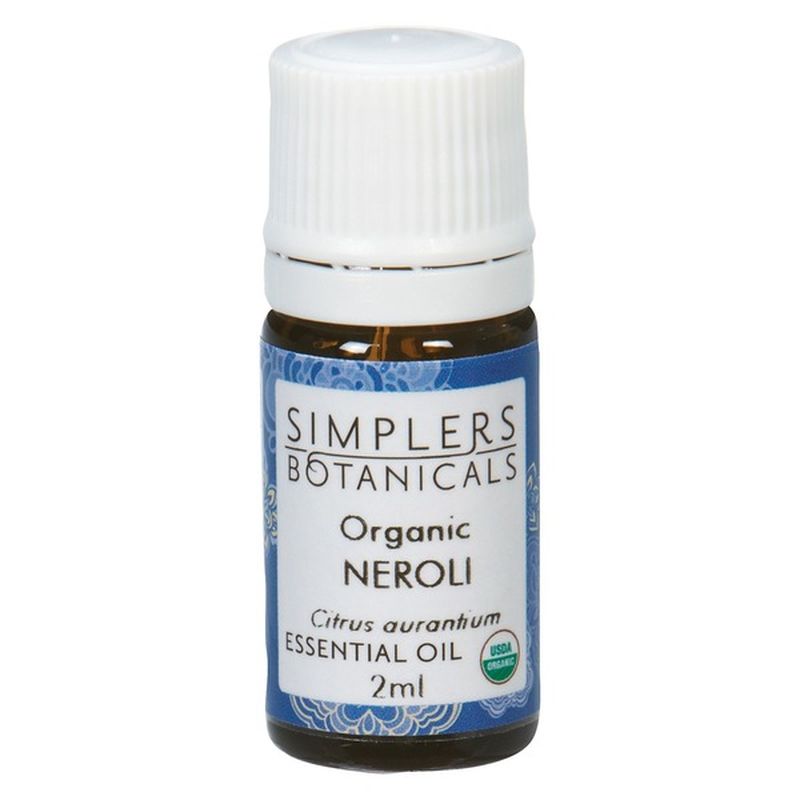 Simplers Botanical Co Neroli 100% Pure Organic Essential Oil