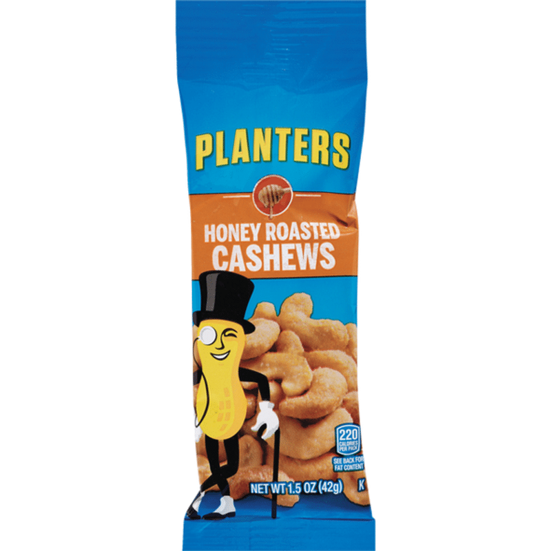 Planters Honey Roasted Cashews (1.5 oz) Instacart