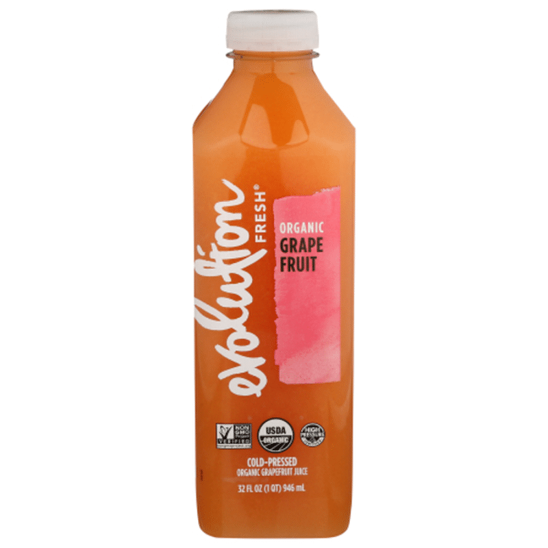 Evolution Fresh ColdPressed Organic Grapefruit Juice (1 qt) Instacart