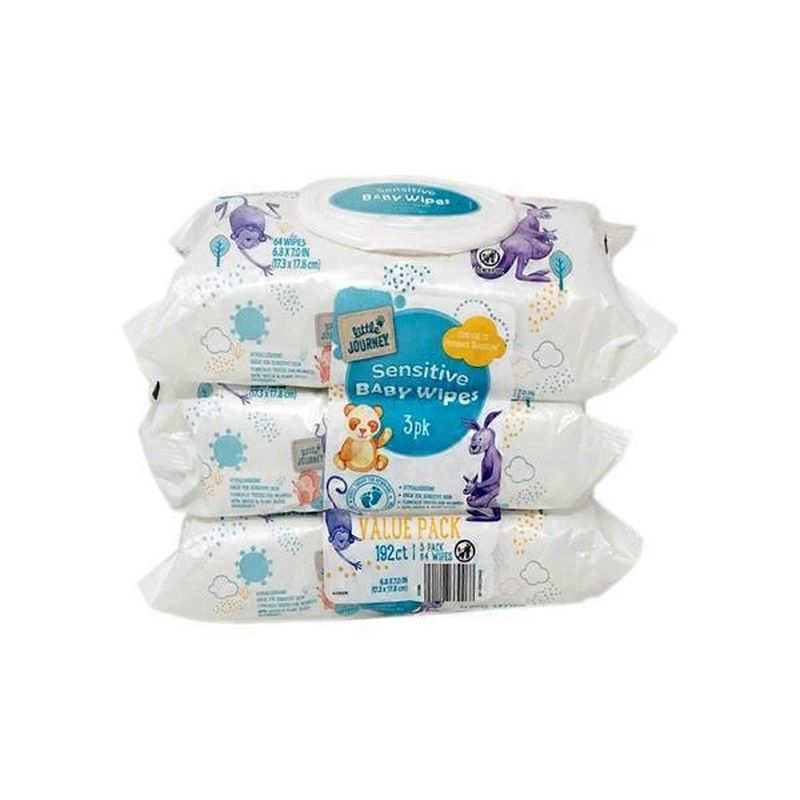 Little Journey Sensitive Baby Wipes (192 ct) from ALDI - Instacart