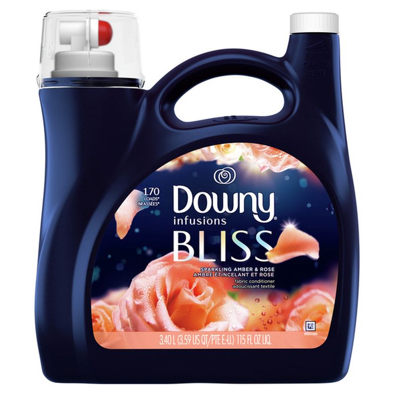 Downy Infusions Liquid Fabric Softener, Bliss, Sparkling Amber & Rose