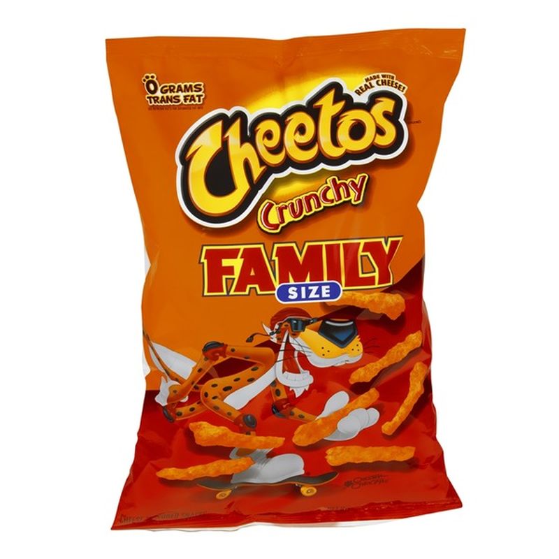 Cheetos Crunchy Family Size Cheese Flavored Snacks (20.5 oz) Instacart