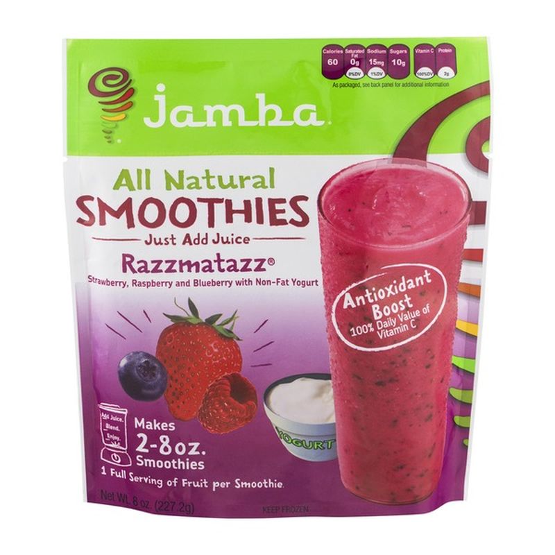 Jamba All Natural Smoothies Razzmatazz (8 oz) Instacart