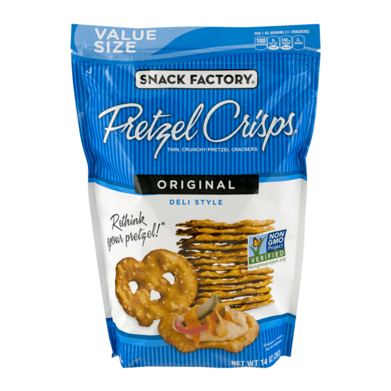 Pretzel Crisps® Original Flavor Pretzel Crisps (14 oz) from Stop & Shop