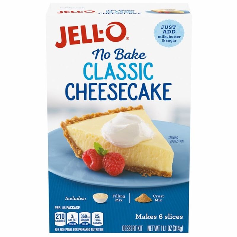 JellO No Bake Real Cheesecake Dessert (11.1 oz) from Kroger Instacart