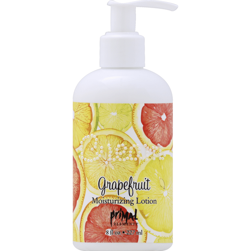 Primal Elements Moisturizing Lotion, Grapefruit, Cream (each) Instacart