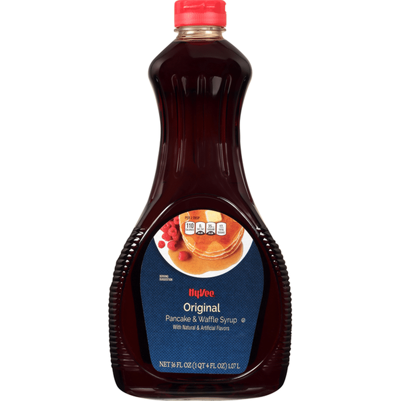 HyVee Pancake & Waffle Syrup, Original (36 oz) Instacart