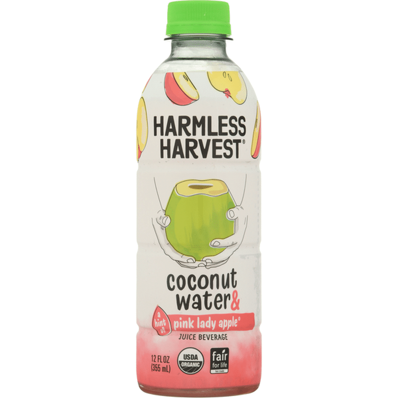 harmless harvest coconut water 12oz