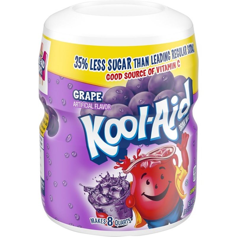 KoolAid Grape Drink Mix (19 oz) Instacart