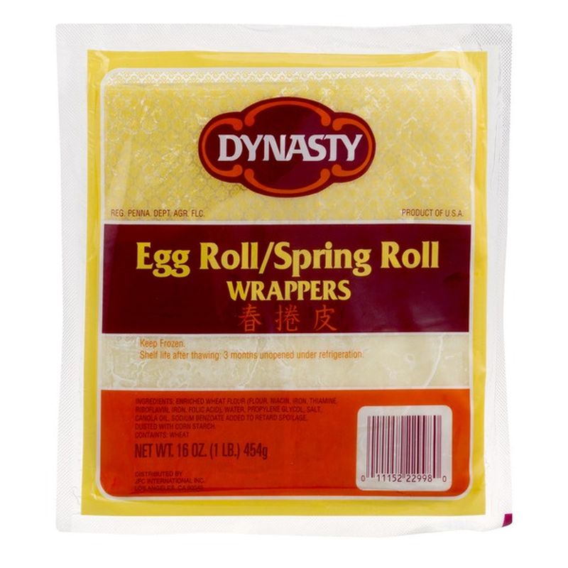 Dynasty Egg Roll Spring Roll Wrappers