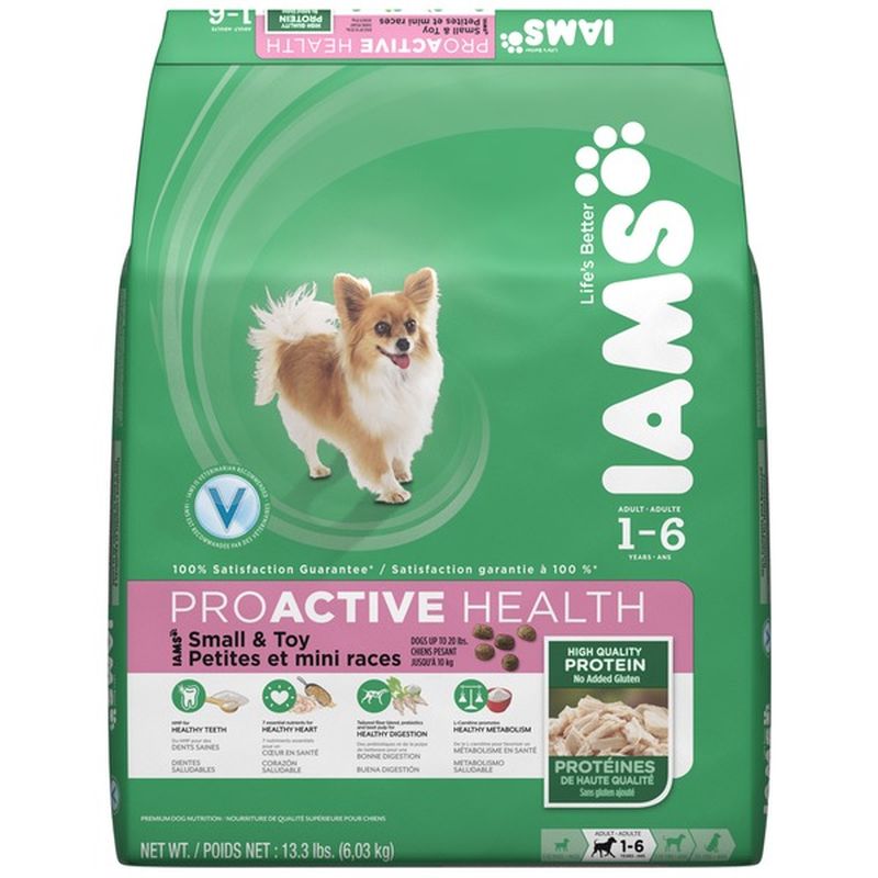 iams proactive health small and toy breed