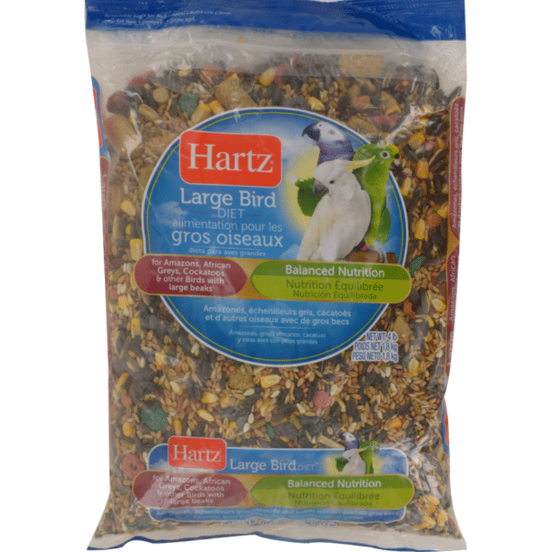 Hartz Large Bird Diet Balanced Nutrition
