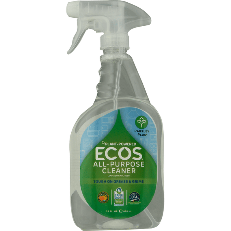Ecos AllPurpose Cleaner, Parsley Plus (22 fl oz) Instacart
