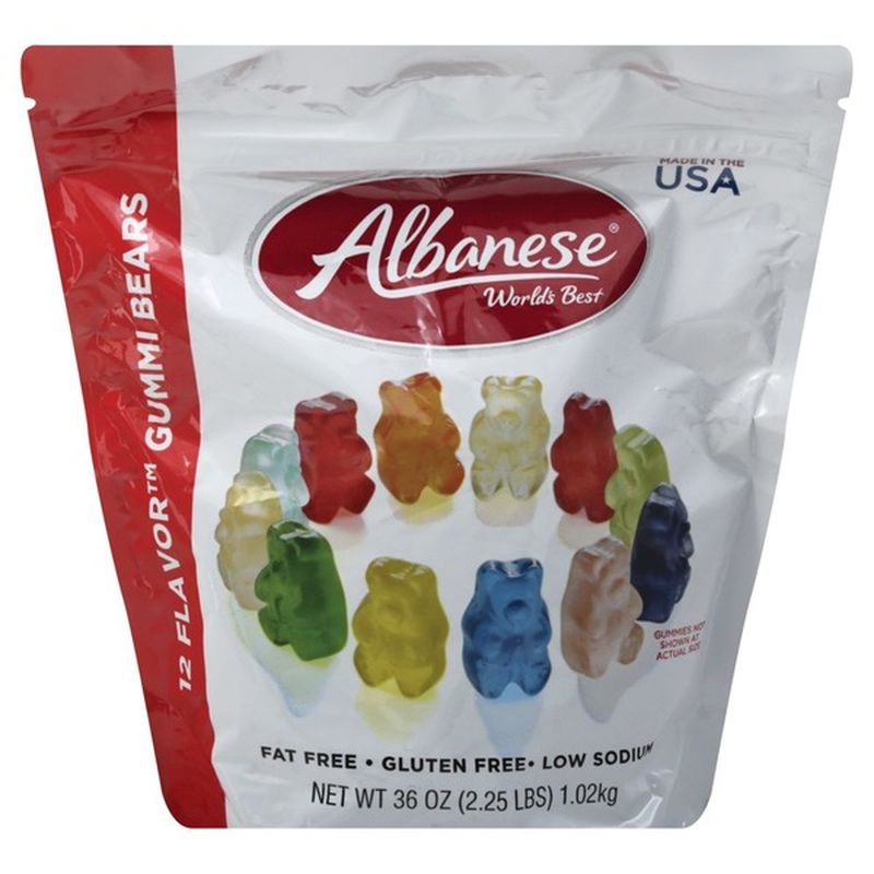 Albanese Gummi Bears, 12 Flavors