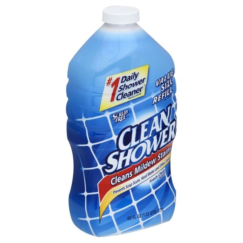 Clean Shower Shower Cleaner, Daily, Fresh Clean Scent, Value Size
