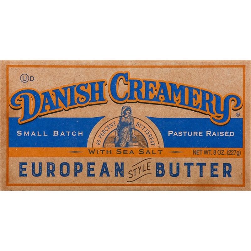 Danish Creamery Butter With Sea Salt European Style 2 Each Instacart