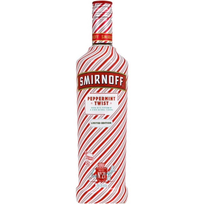 Smirnoff Peppermint Twist 60 Proof (Vodka Infused With Natural Flavors ...