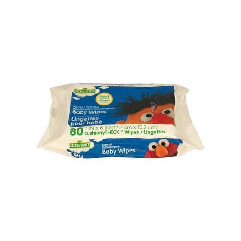 sesame street baby wipes