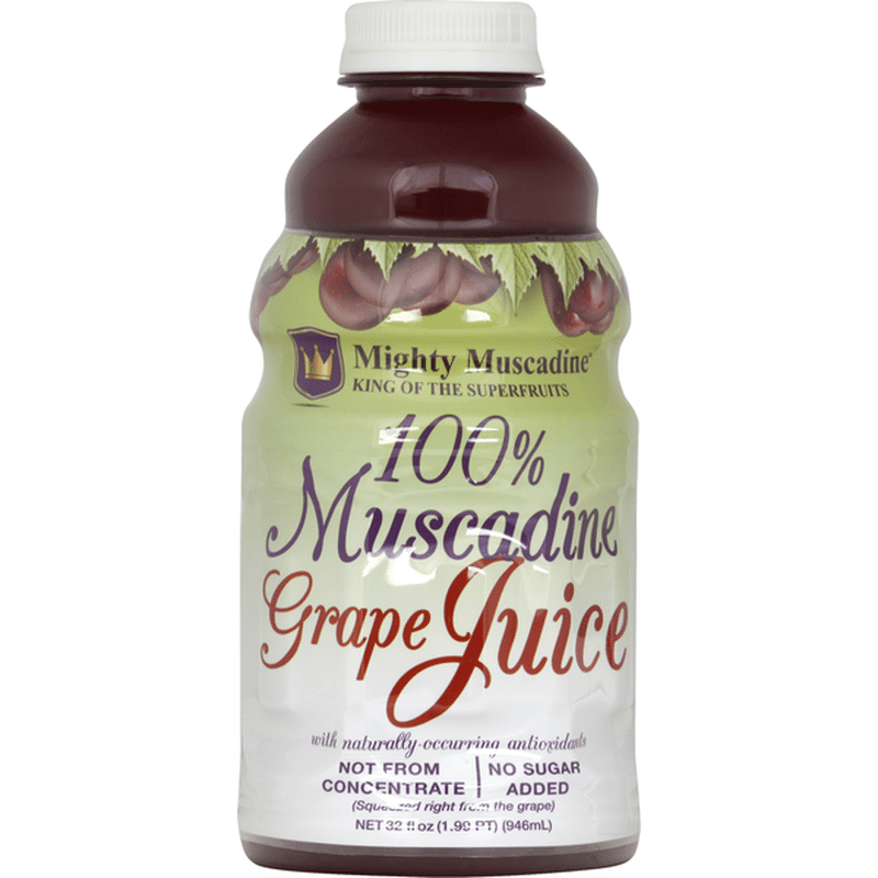 Mighty Muscadine Grape Juice, 100 Muscadine (32 oz) Instacart