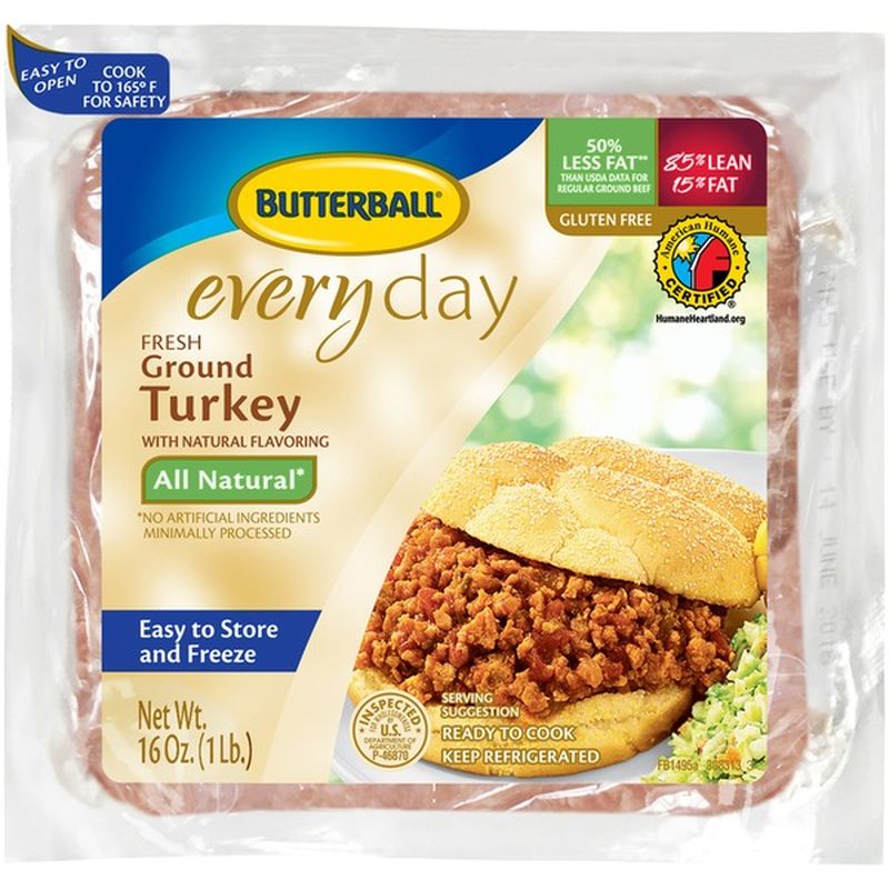 Butterball Everyday Fresh Ground Turkey (16 oz) Instacart