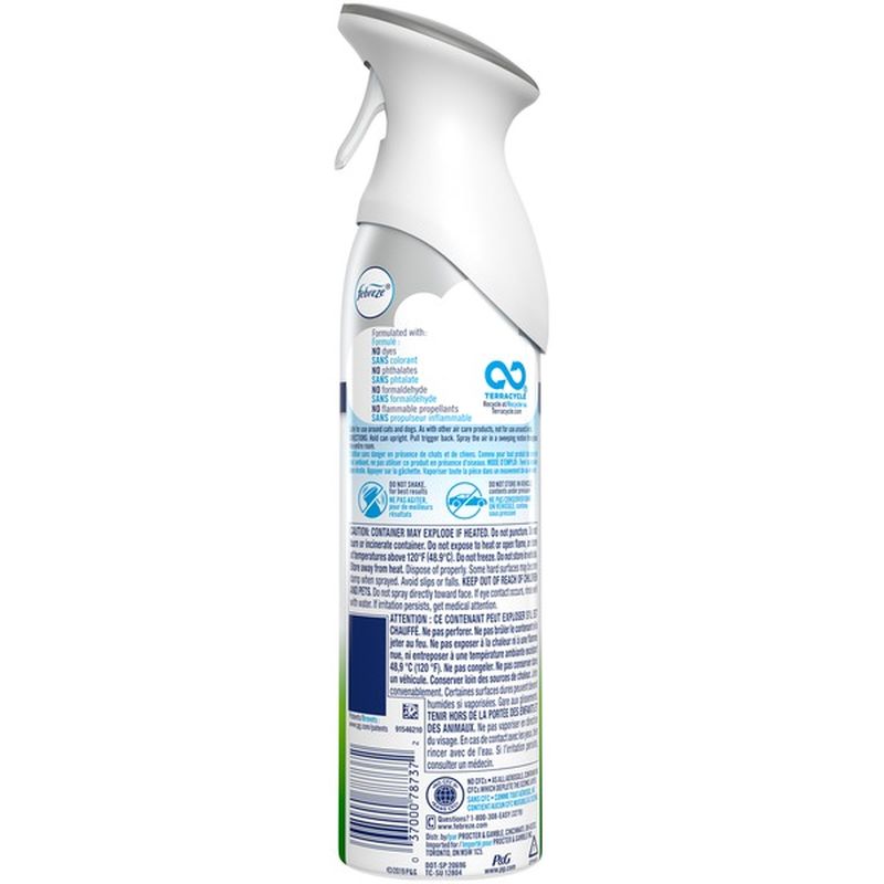 Febreze Odor Eliminating Pet Odor Defense Air Freshener Fresh Scent 8 8 Oz Instacart