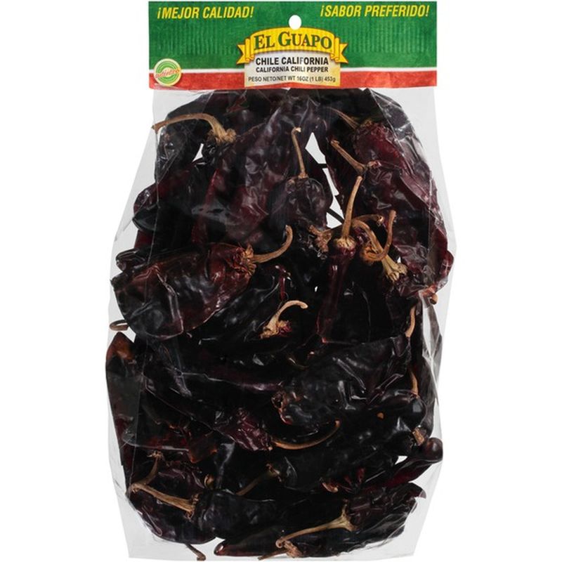 El Guapo® Whole California Chili Pods (Chile California Entero) (16 oz