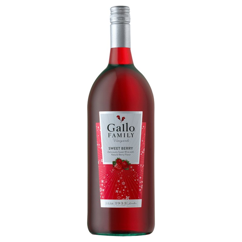 Gallo Family Vineyards Sweet Berry Red Wine (1.5 L) - Instacart