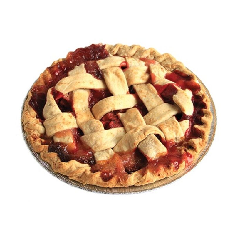 New Seasons Market Strawberry Rhubarb Lattice Pie