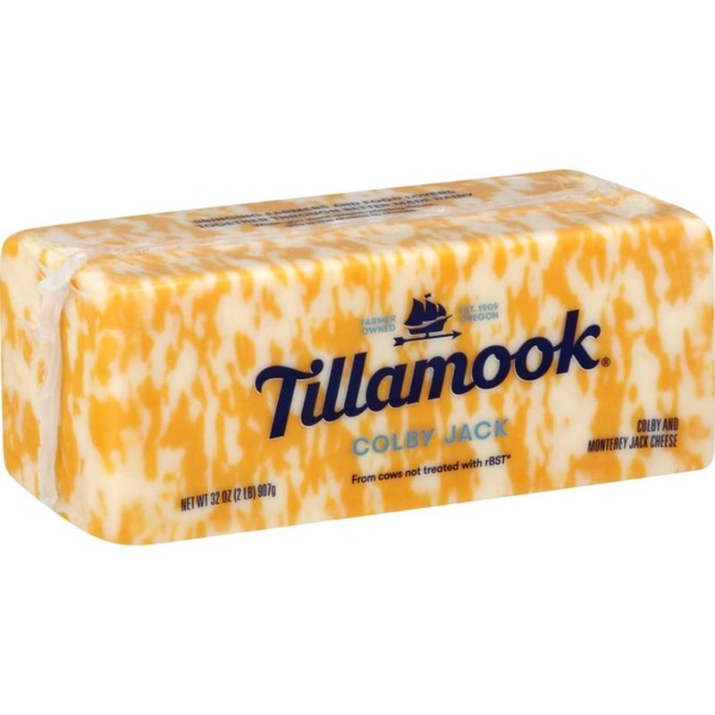 Tillamook Colby Jack Cheese Loaf (2 lb) Instacart