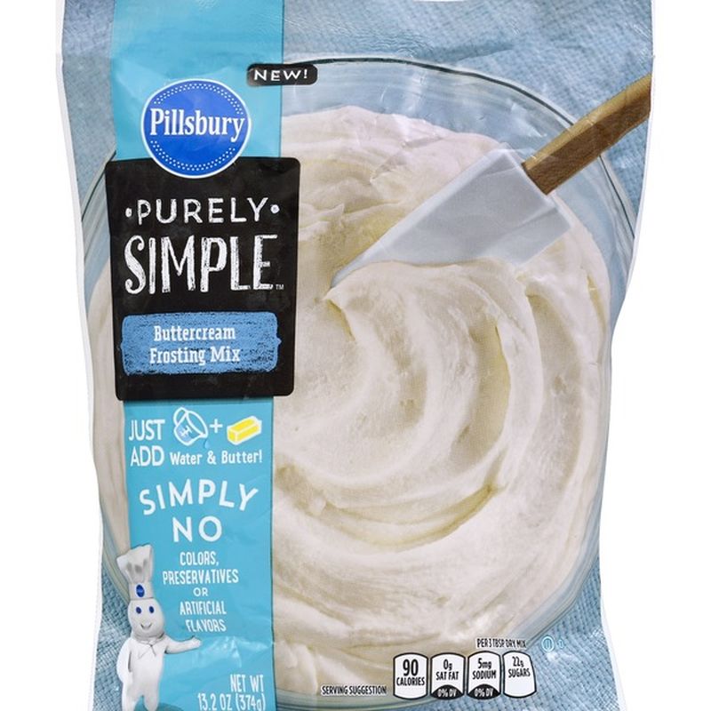 Pillsbury Frosting Mix, Buttercream (13.2 oz) - Instacart