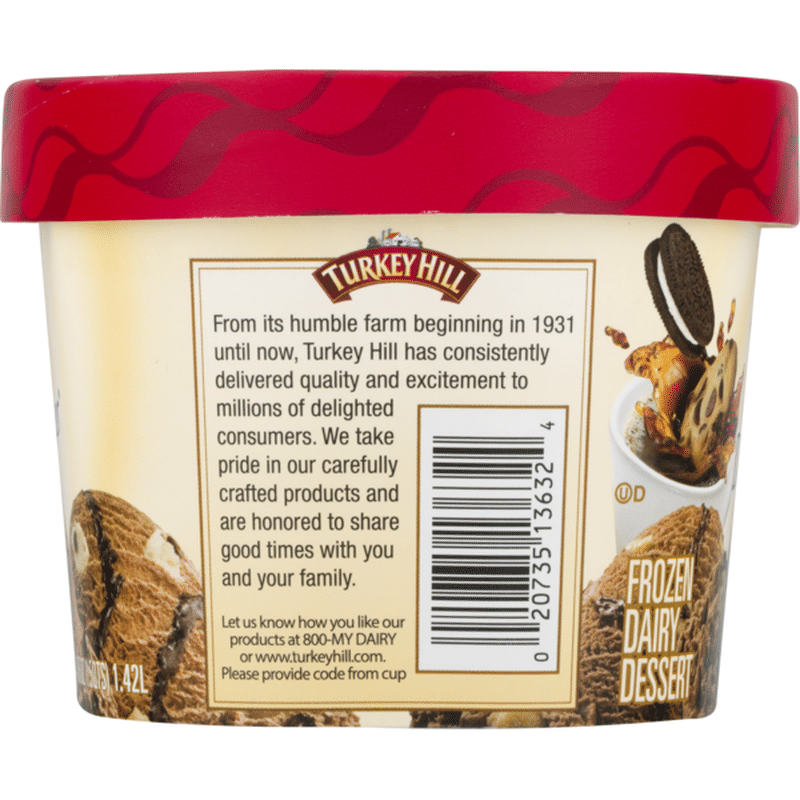 Turkey Hill Ice Cream, Premium, Original Recipe, Double Dunker (48 oz