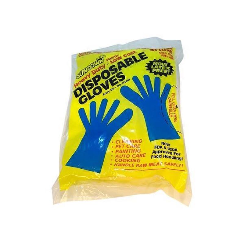 sundown disposable gloves
